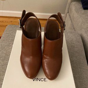 Vince "Talya" Leather Slingback bootie